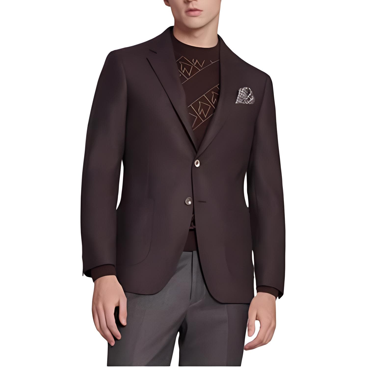 Пиджак JODOLL Blue Label Brown Blazer - изображение 1