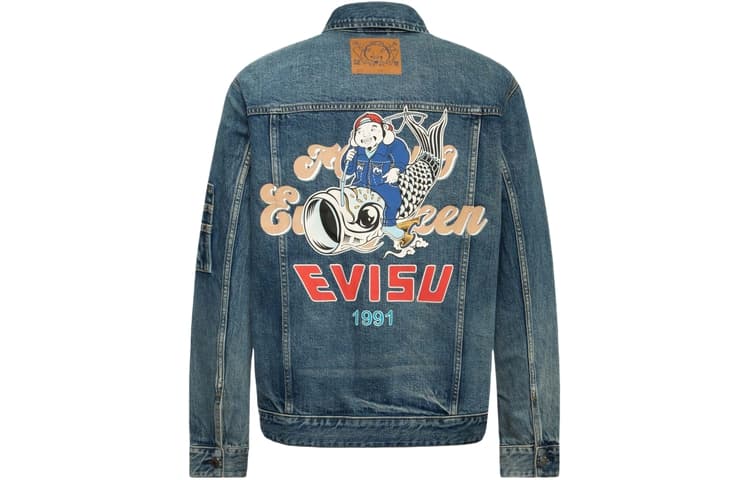 Джинсовая куртка EVISU SS24 - изображение 1