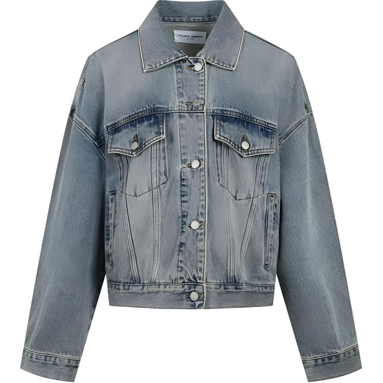 Джинсовая куртка Valeria Obbaco Denim Jacket - изображение 1