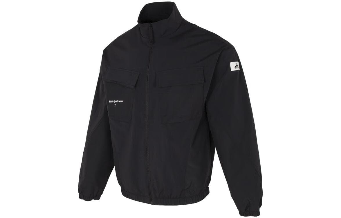 Куртка Adidas Мужские Черные Куртки - изображение 1