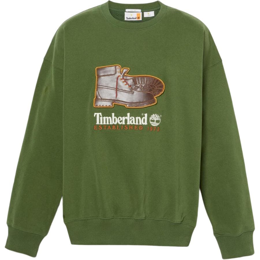 Худи Timberland Худи-ханьфу платье унисекс зеленого цвета - изображение 1