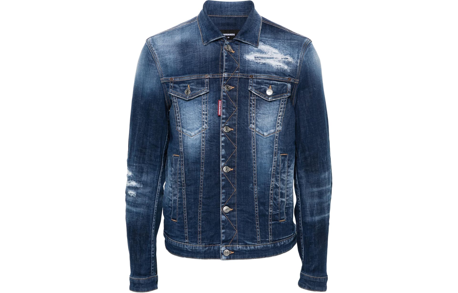 Джинсовая куртка DSQUARED 2 SS24 - изображение 1