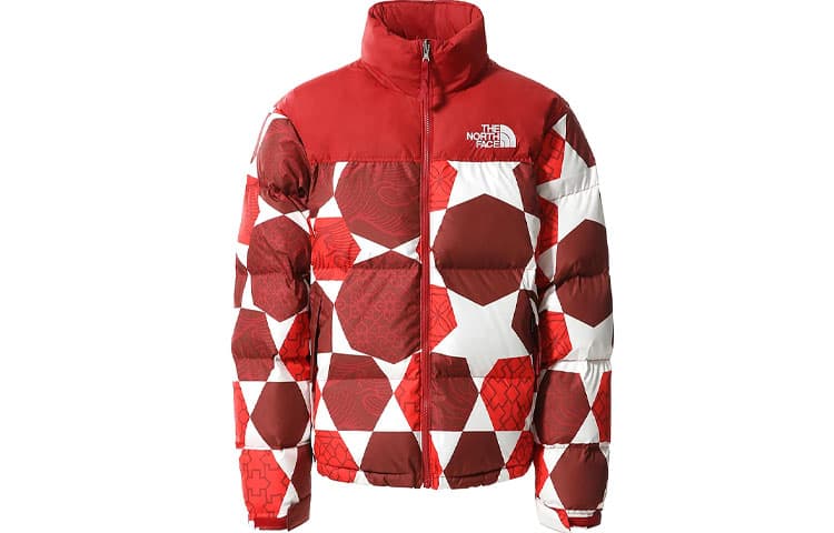 Зимняя куртка The North Face Retro Nuptse Red - изображение 1