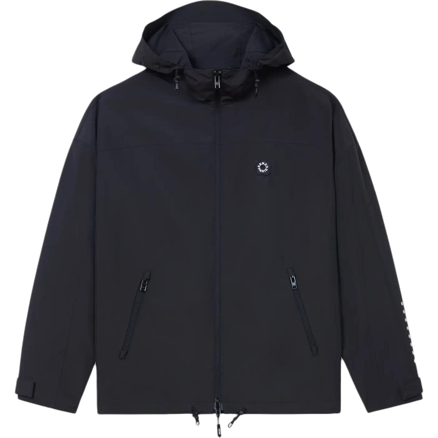 Куртка KENZO SS24 Logo Zip Hoodie Black - изображение 1