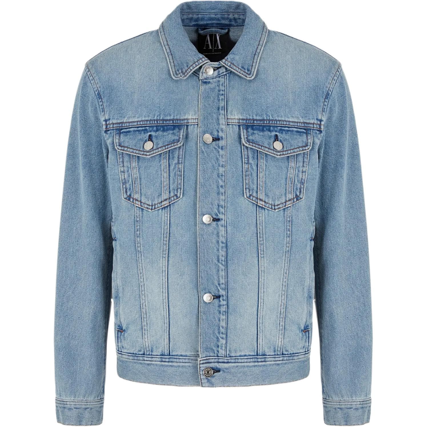 Джинсовая куртка ARMANI EXCHANGE SS24 - изображение 1