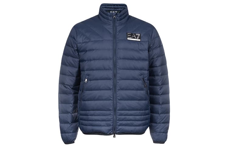Зимняя куртка Emporio Armani EA7 Down Jacket Blue - изображение 1