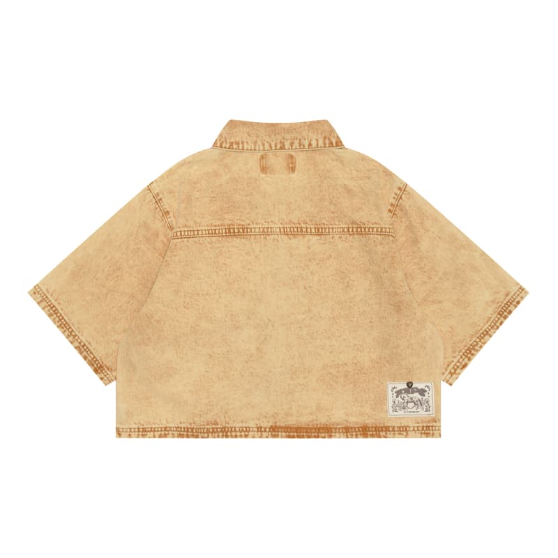 Блузка Aape SS25 Рубашка Женская Коричневая BGL - изображение 2