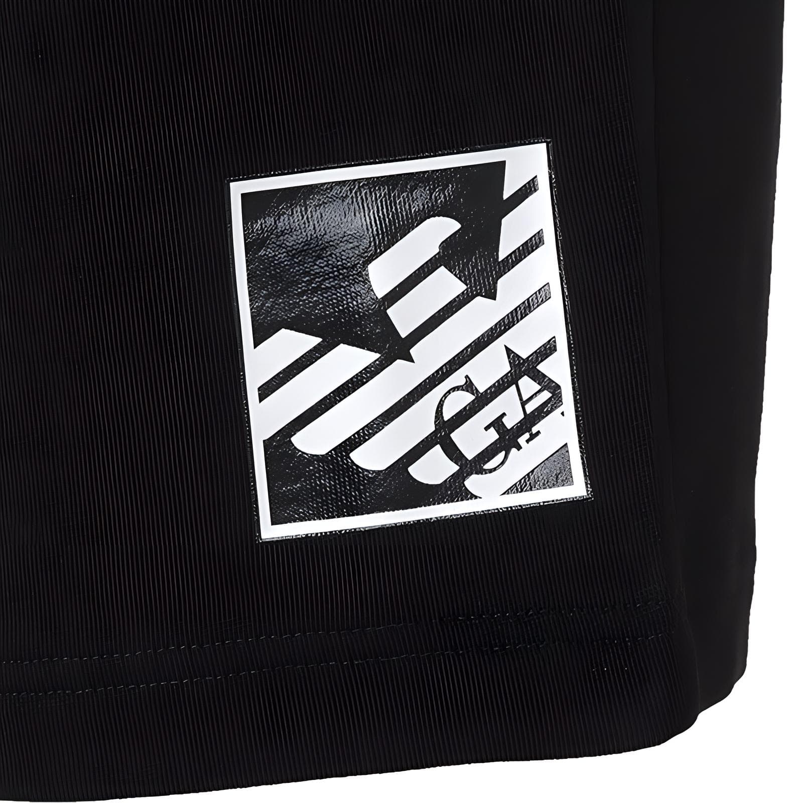 Шорты Emporio Armani EA7 Black Shorts - изображение 7