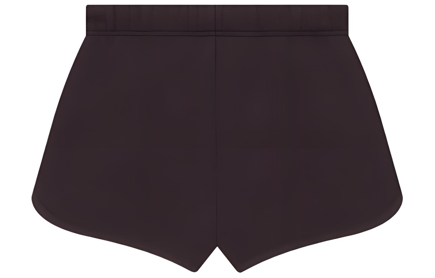 Fear of God Essentials SS23 Womens Beach Shorts Plum Logo - изображение 2