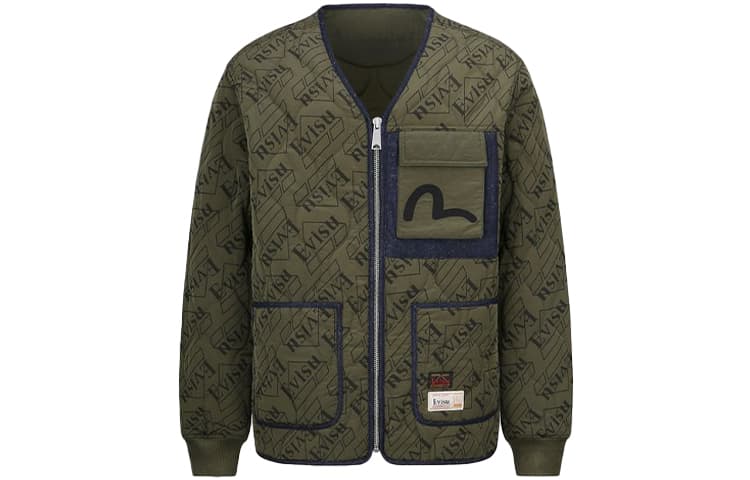 Зимняя куртка пуховик EVISU logo - изображение 1