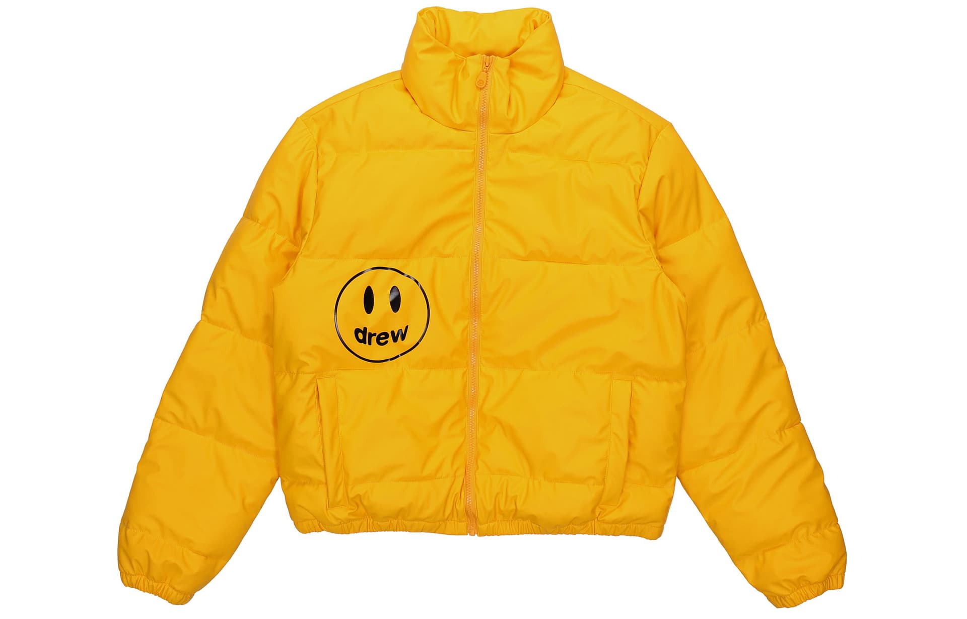 Зимняя куртка пуховик Drew House FW21 Mascot Puffer Jacket-Mascot Golden Yellow - изображение 1