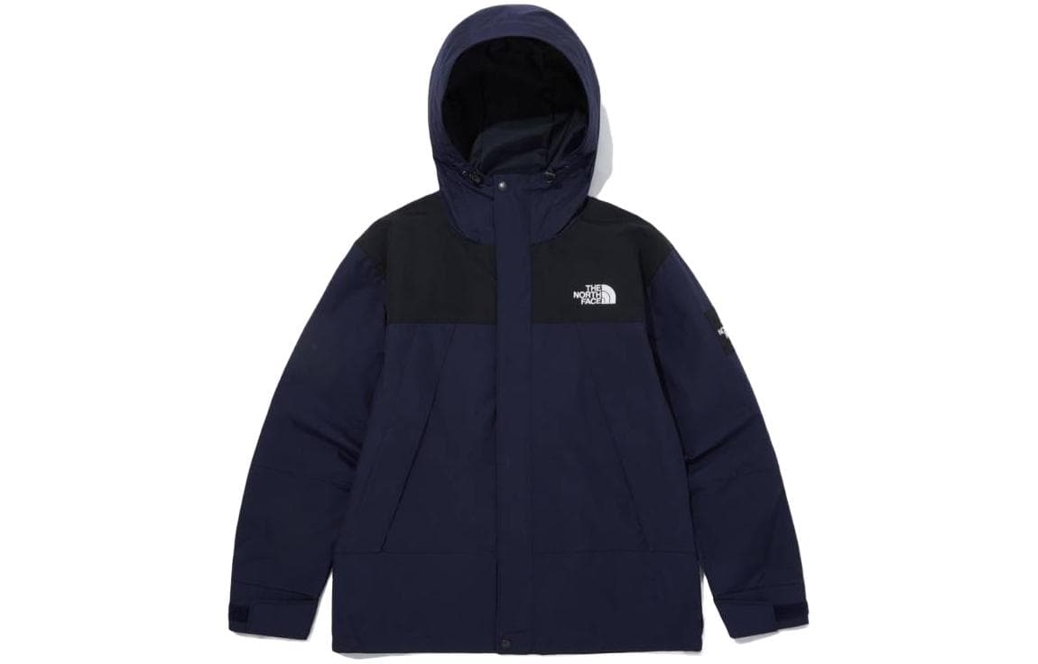 Демисезонная куртка The North Face Logo Print Zip Hoodie Navy Blue - изображение 1