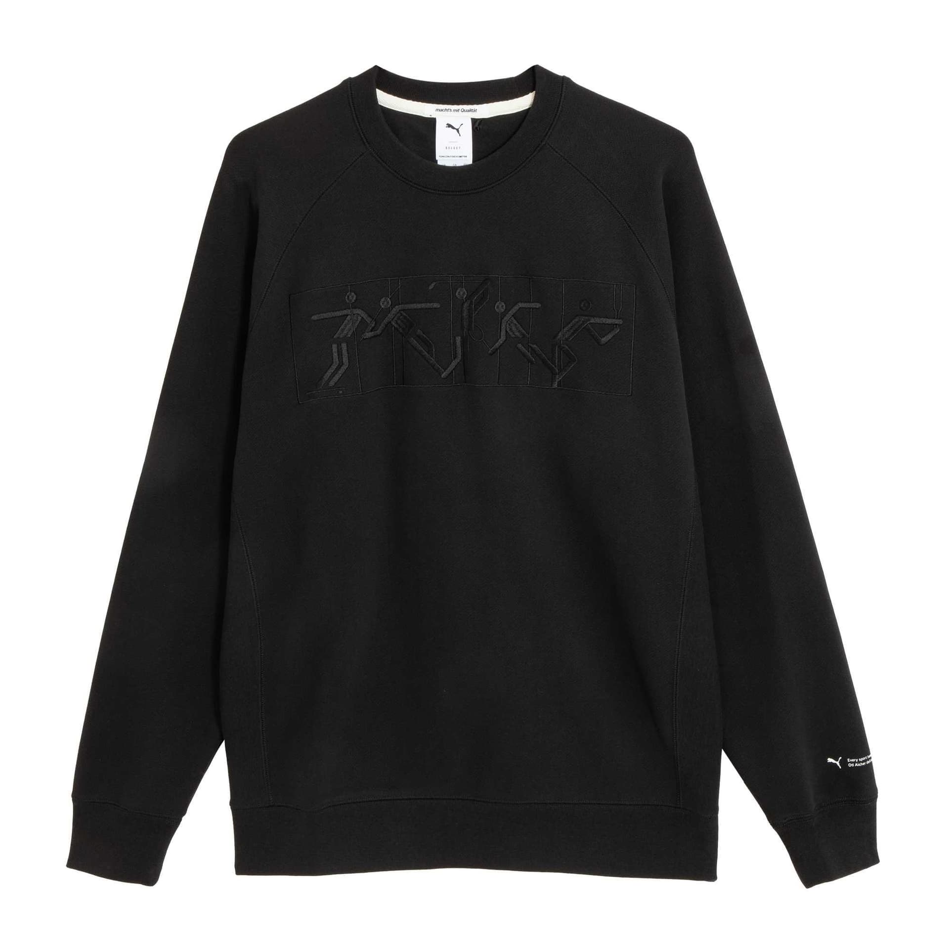 Худи PUMA MMQ HEROES GRAPHIC CREW Худи-ханьфу Мужской Черный - изображение 1