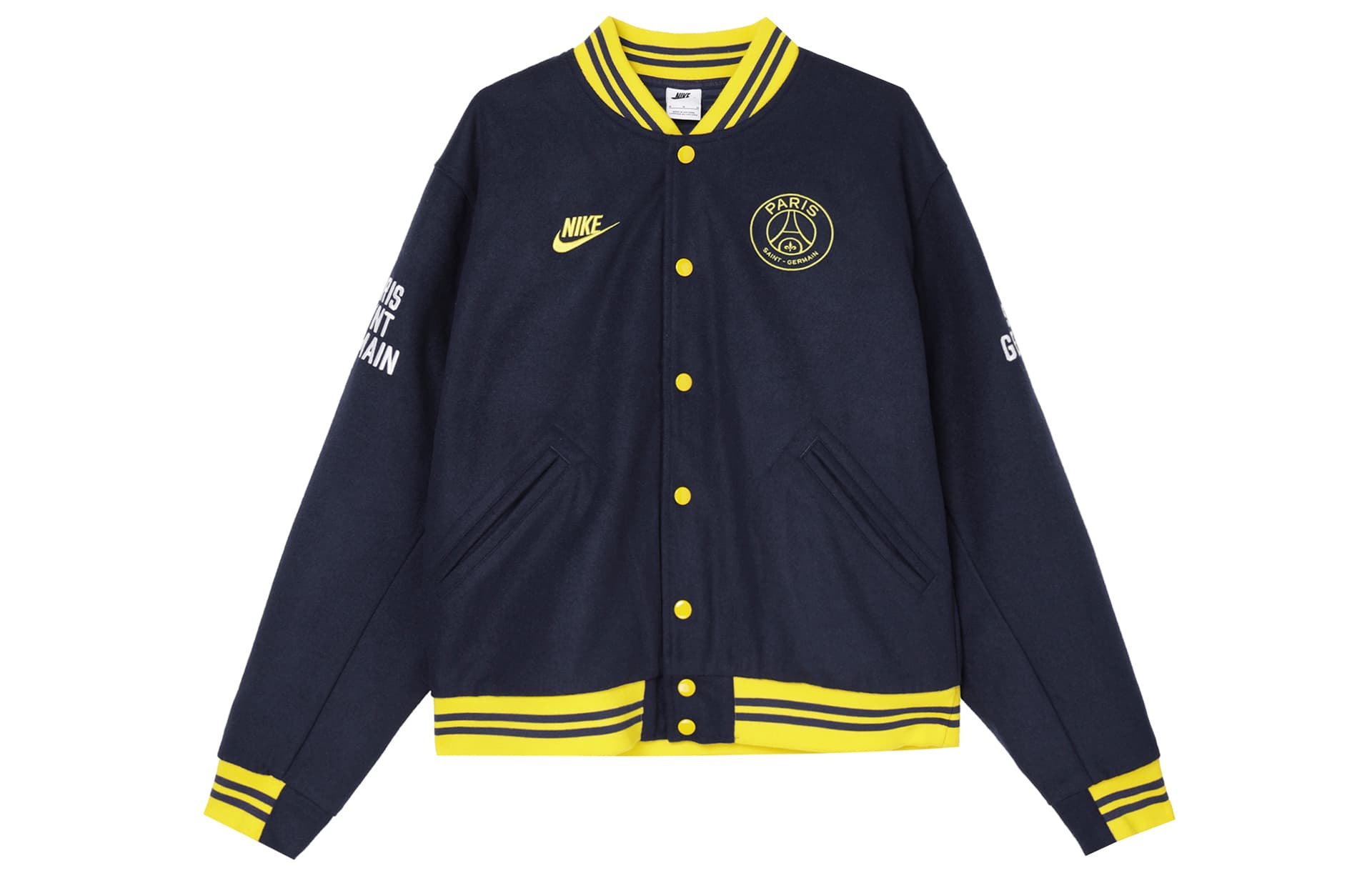Куртка Nike Paris Saint Germain AUTHENTICS Куртки и Пальто Мужской Темно-синий Синий - изображение 1
