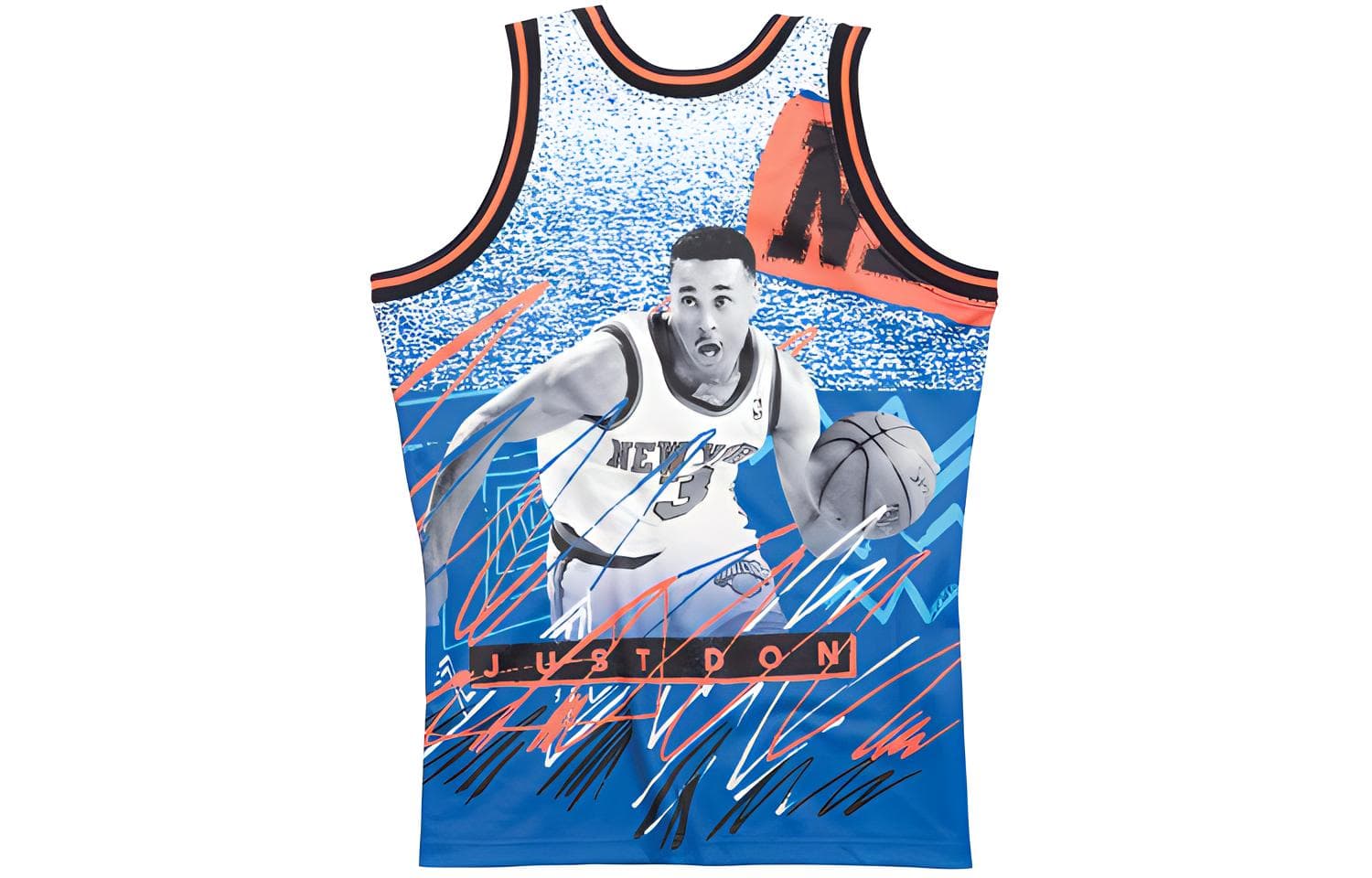 Баскетбольная майка Mitchell Ness NBA JUST DON 33 - изображение 2