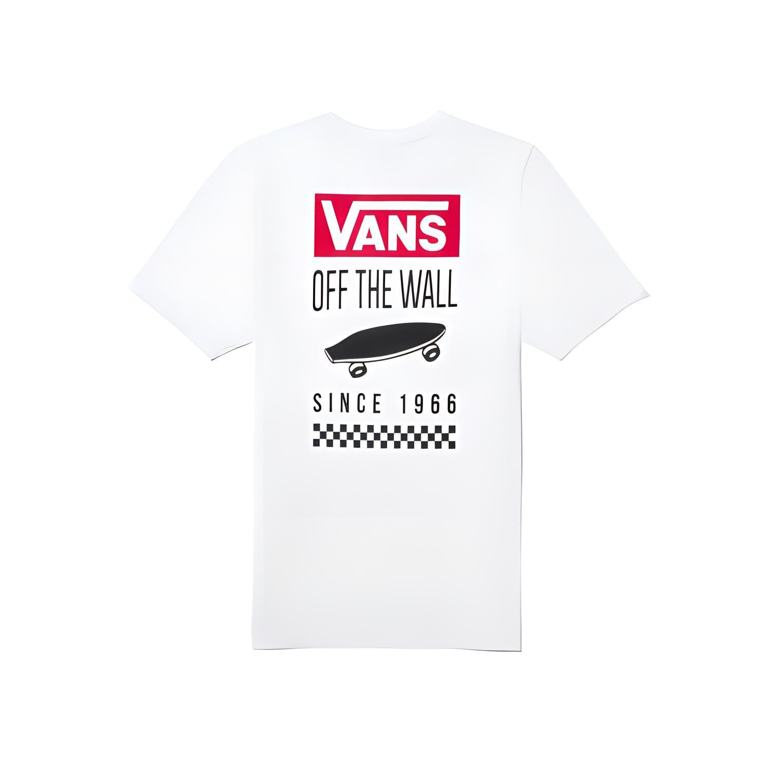 Футболка Vans Стандартная (Обычная) T-Рубашка Женская Белая - изображение 2
