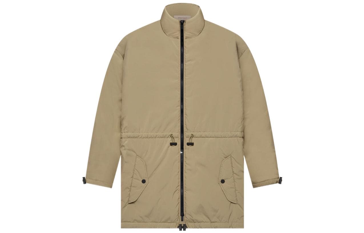 Зимняя куртка пуховик Fear of God Essentials Storm Jacket Oak - изображение 1