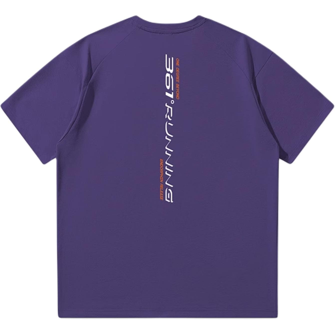 Футболка 361° T-Shirt Унисекс Темно-фиолетовый - изображение 2