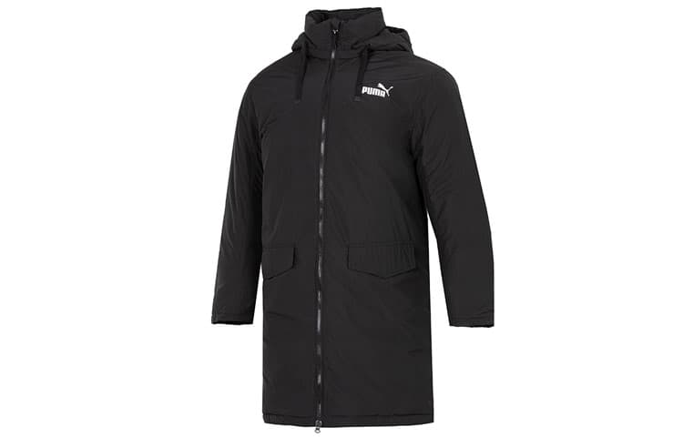 Зимняя куртка PUMA Long Down Jacket Logo - изображение 1