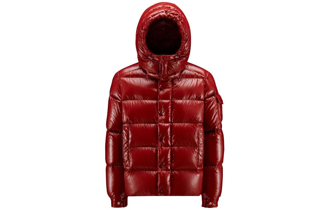 Зимняя куртка Moncler FW22 Red Down Jacket - изображение 1