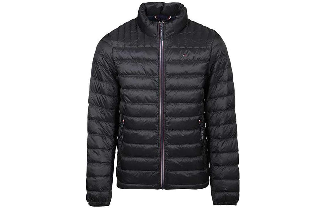 Зимняя куртка Tommy Hilfiger Мужской пуховик черного цвета - изображение 1
