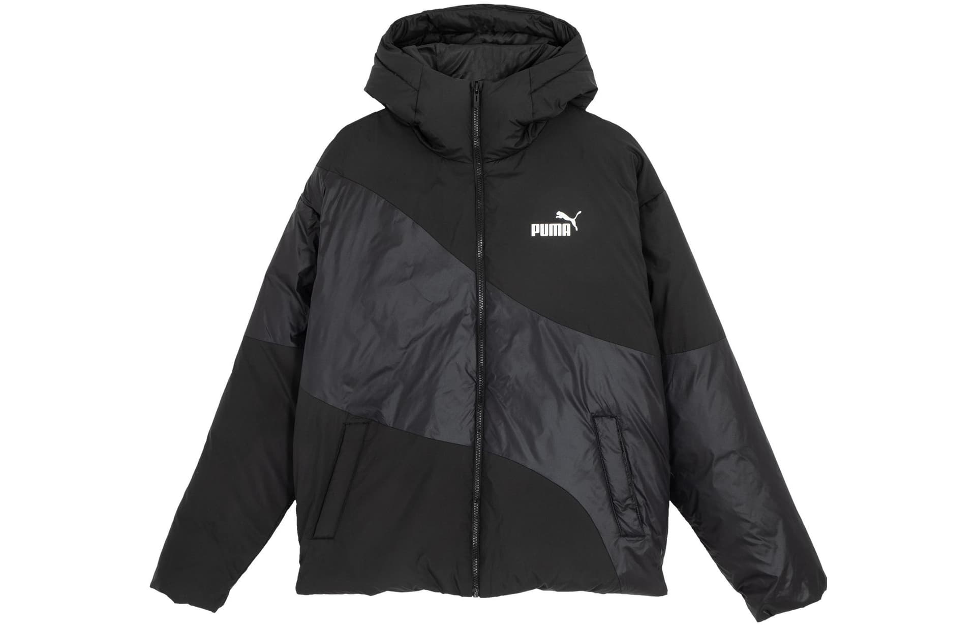 Зимняя куртка PUMA IG CAT Hooded Down Puffer Jacket Black - изображение 1