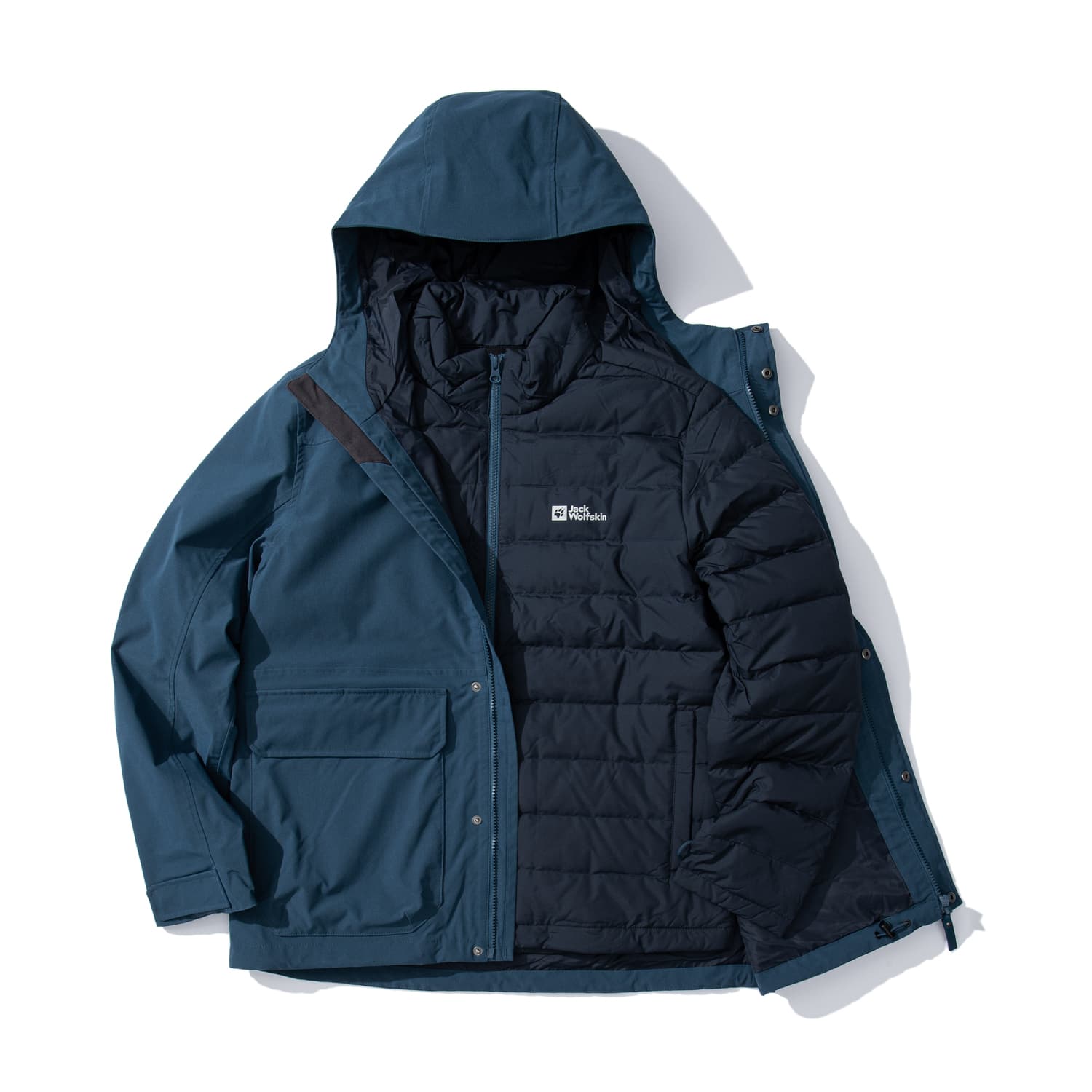 Зимняя куртка Jack Wolfskin 600 - изображение 1