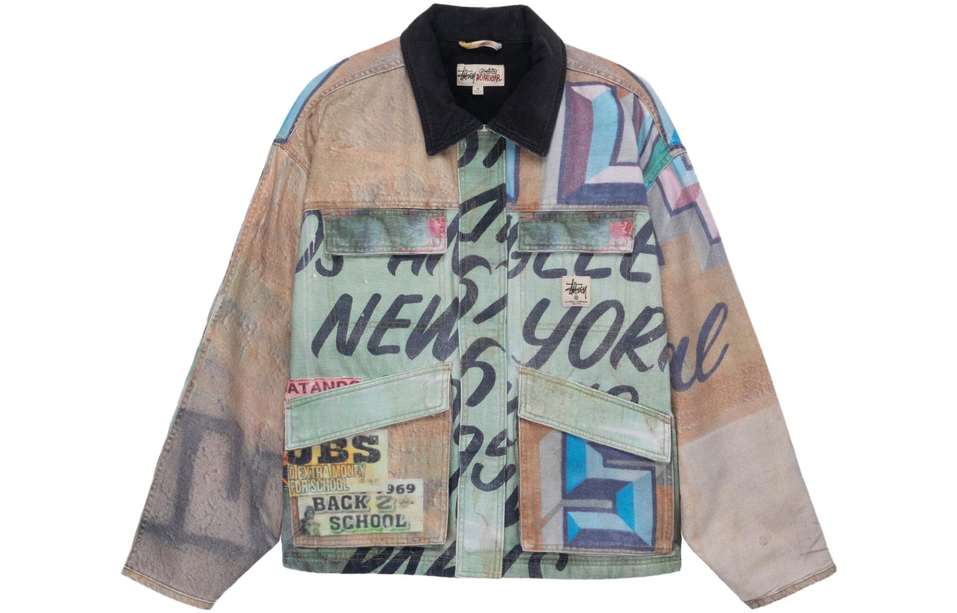 Куртка Stussy Alfonso Canvas Multi - изображение 1