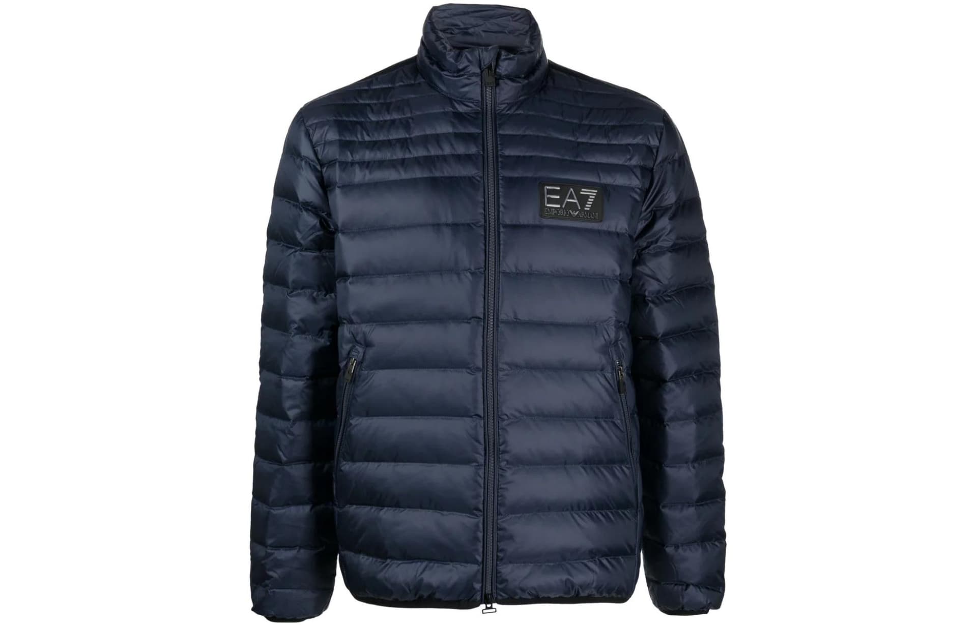 Куртка Emporio Armani EA7 Logo Zip Jacket Navy - изображение 1