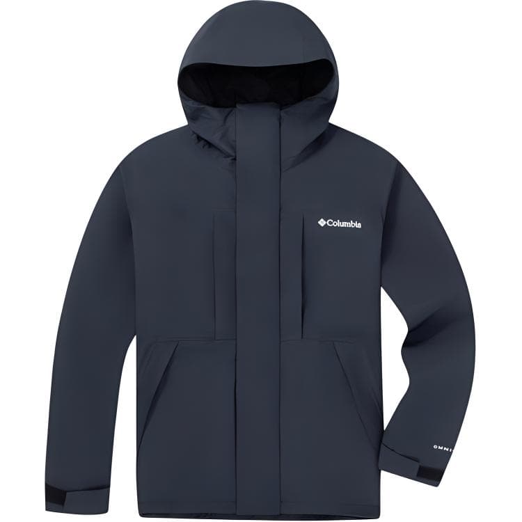Демисезонная куртка Columbia AW24 Водонепроницаемый Термический Легкий Ветровка Унисекс Черный - изображение 1