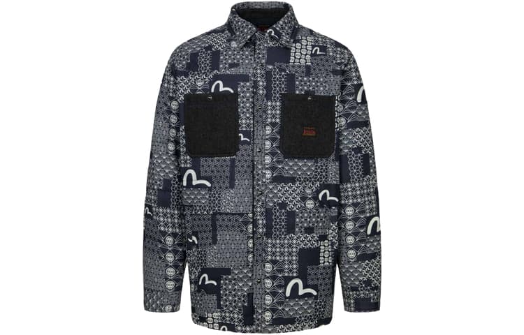 Зимняя куртка пуховик EVISU AW23 - изображение 1