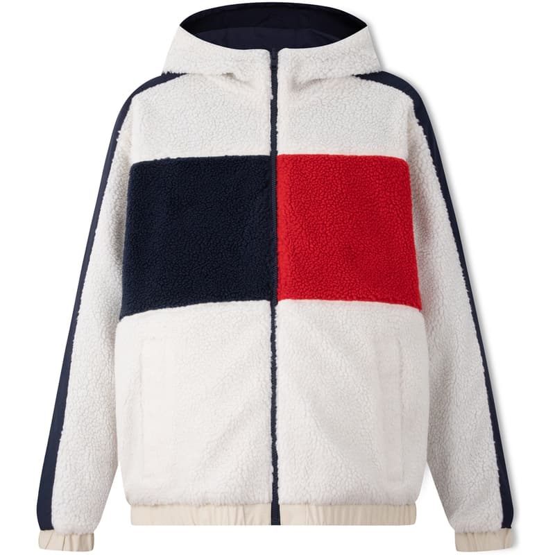Куртка Tommy Hilfiger Куртка Мужская Красная Белая Синяя Многоцветная - изображение 1
