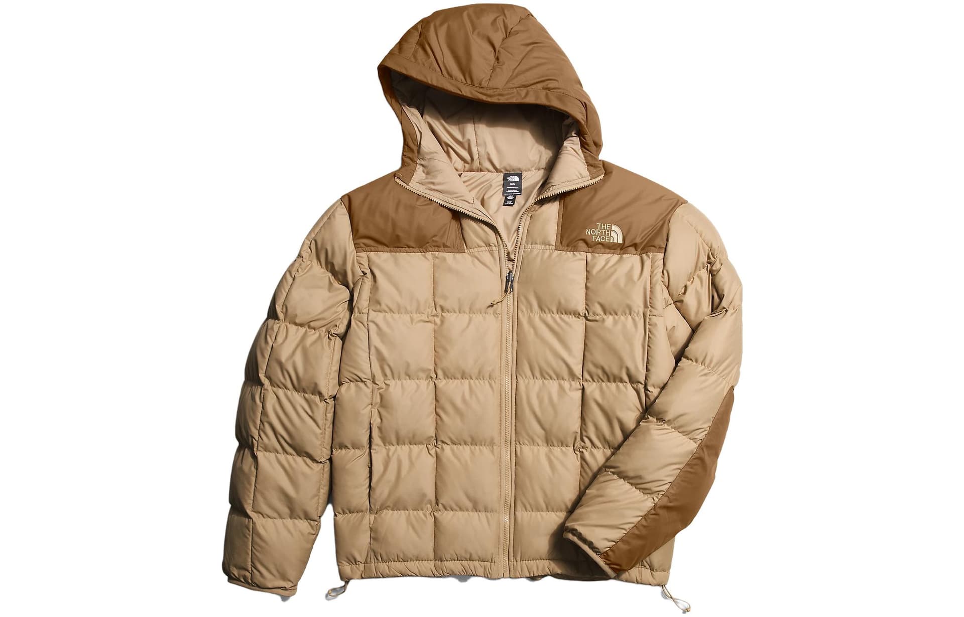 Зимняя куртка пуховик The North Face Lhotse Reversible Hoodie Brown - изображение 1