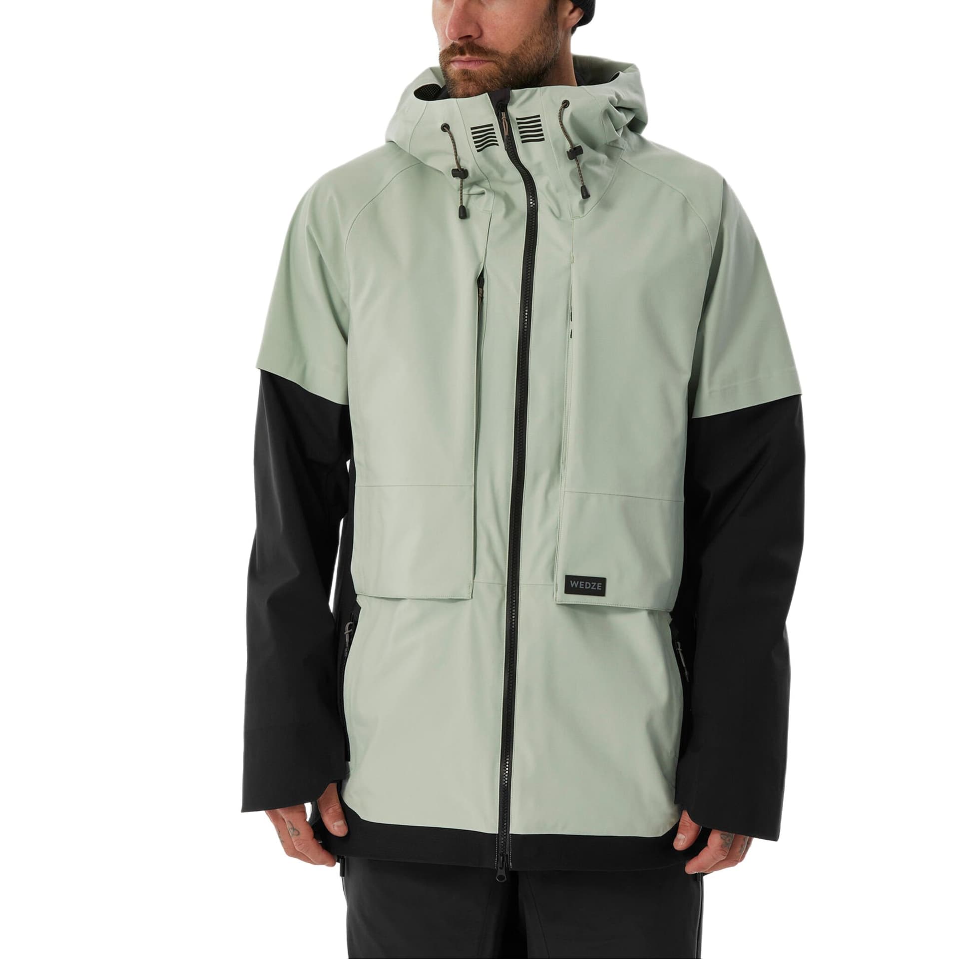 Куртка DECATHLON DREAMSCAPE ZIPROTEC Куртки и Пальто Мужской Светло-Зеленый - изображение 1