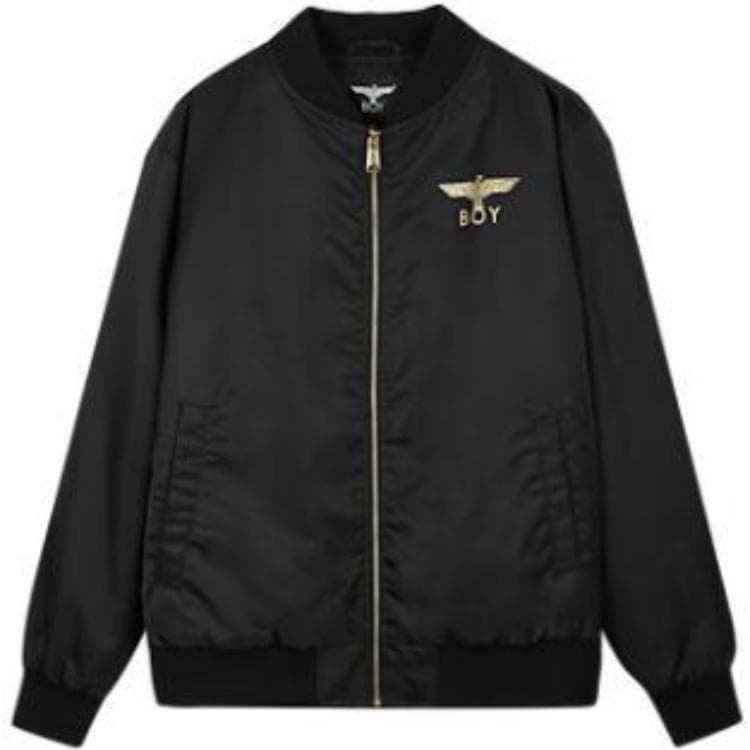 Зимняя куртка пуховик Boy London Logo Print Zip Cotton Jacket - изображение 1