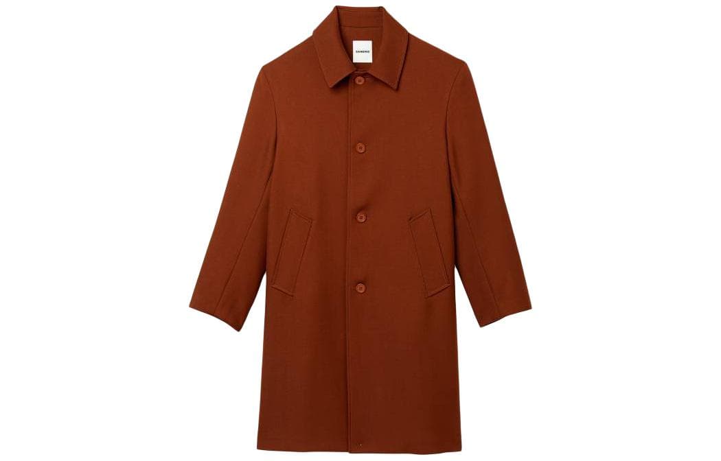 Пальто Sandro Large Overcoat - изображение 1