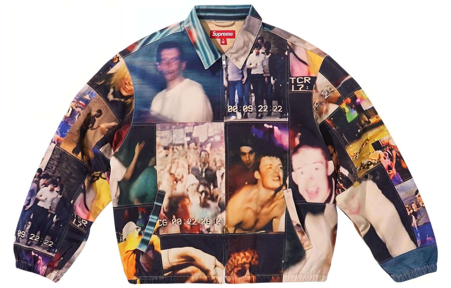 Куртка Supreme x Mark Leckey FW23 WEEK4 HARDCORE PATCHWORK HARRINGTON JACKET - изображение 1