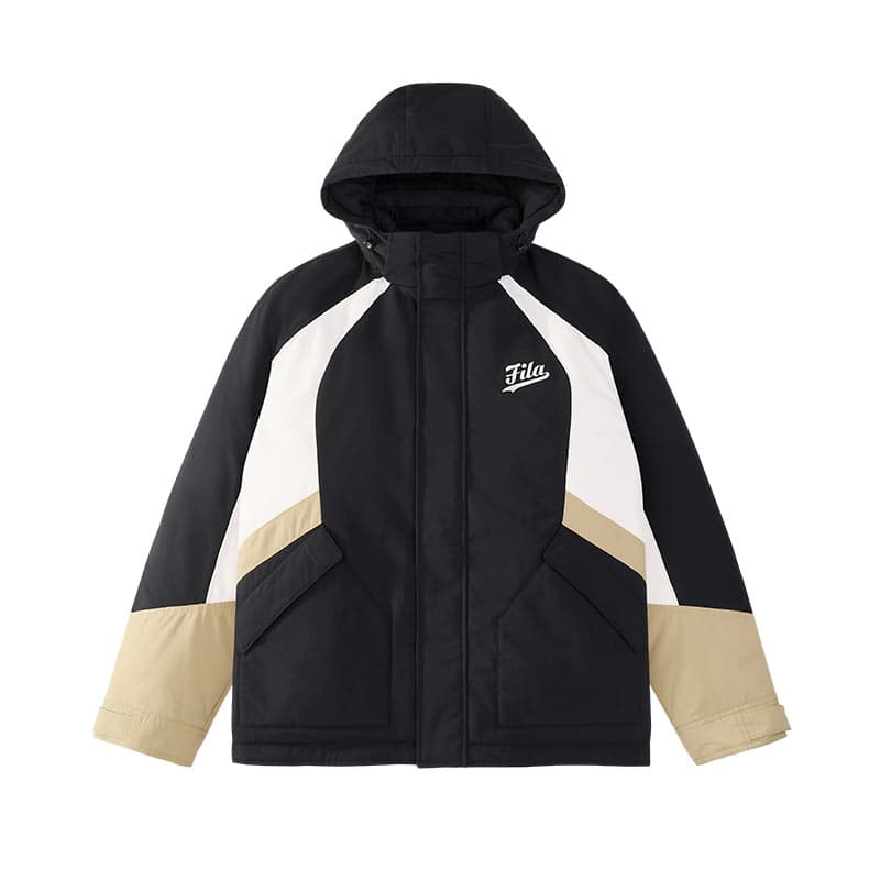 Зимняя куртка FILA FUSION Мужской пуховик Глубокий черный - изображение 1