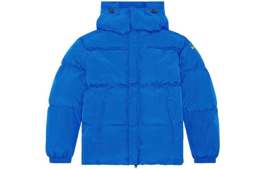 Зимняя куртка Diesel FW23 Blue Down Jacket - изображение 1