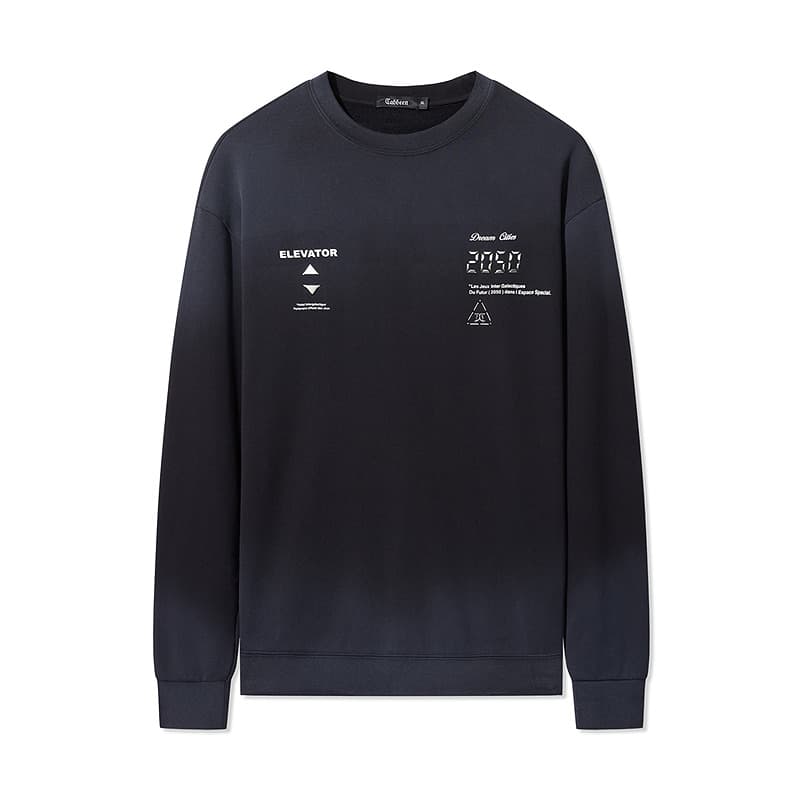 Кофта Cabbeen Carbon Black 01 Мужские Свитшоты - изображение 1