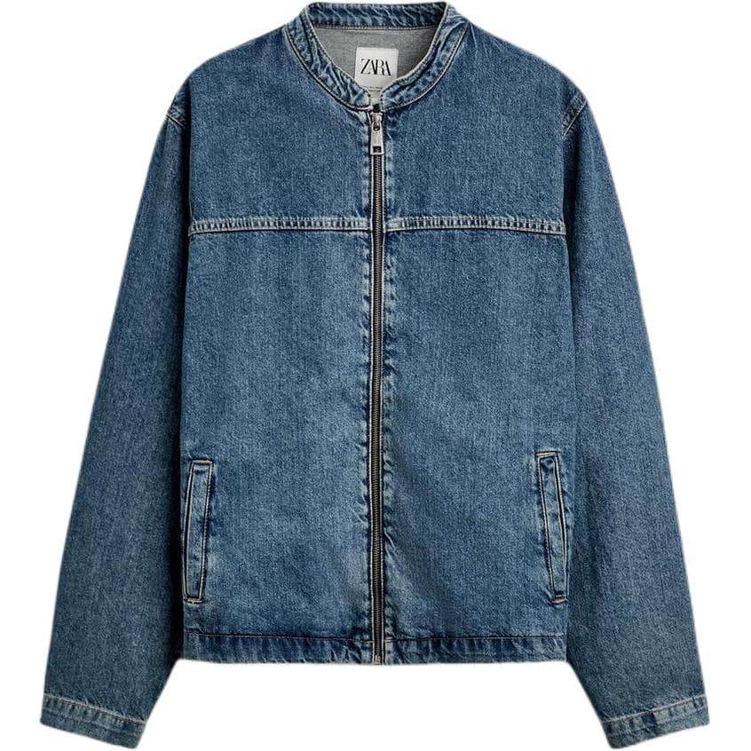 Джинсовая куртка ZARA Denim Jacket - изображение 1