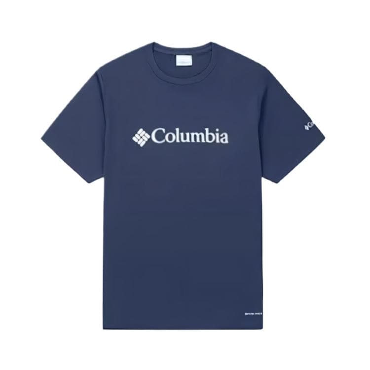 Футболка Columbia T-Shirt Мужская Темно-Синяя - изображение 1