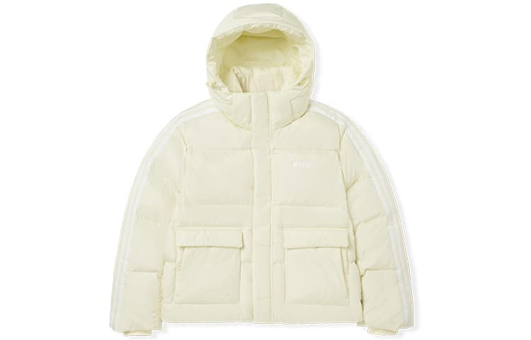 Зимняя куртка NERDY Logo Hoodie Down Jacket Yellow - изображение 1