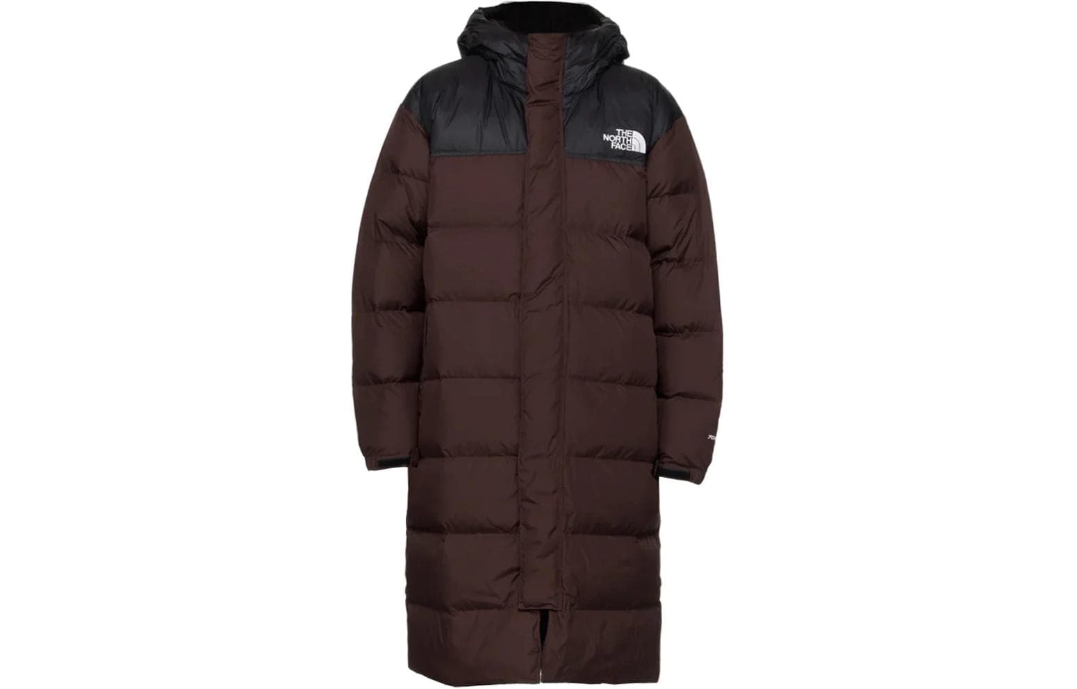 Пальто The North Face Mid-Length Down Hoodie Coat Coal Brown - изображение 1