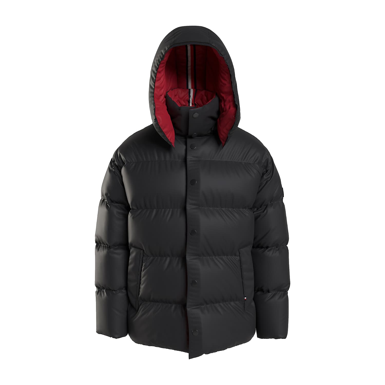 Зимняя куртка пуховик Tommy Hilfiger Хлопковый пуховик мужской - изображение 1