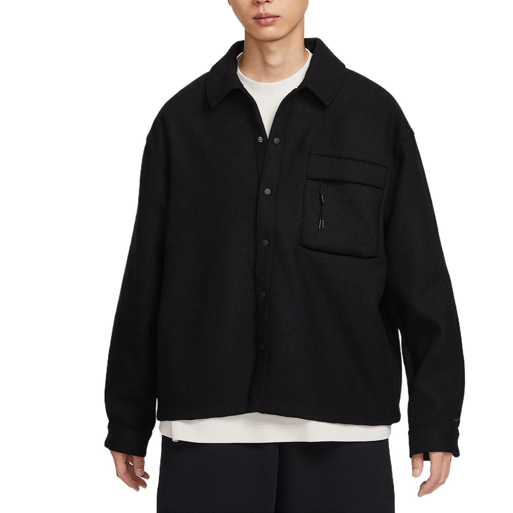 Куртка Nike Sportswear Tech Куртки и Пальто Мужские Черные - изображение 3