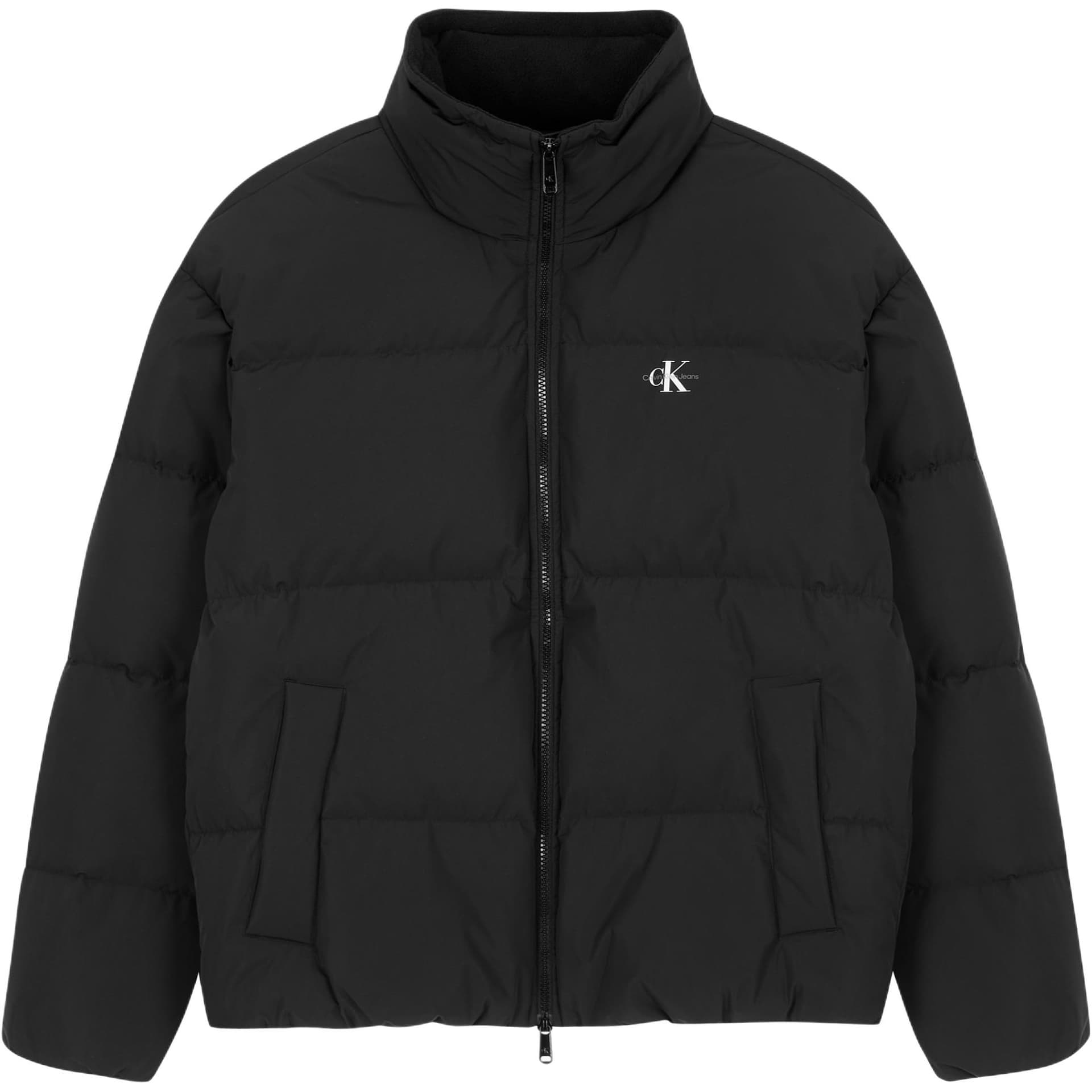 Зимняя куртка CALVIN KLEIN Мужской пуховик черного цвета - изображение 1