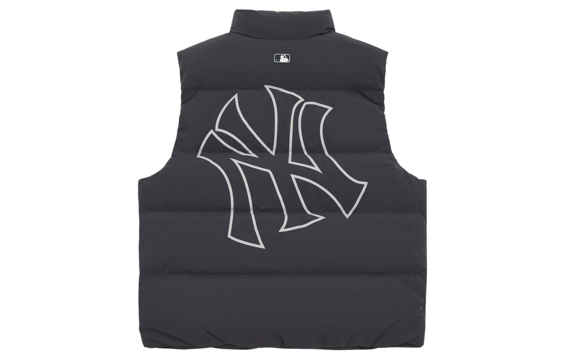 Куртка MLB New York Yankees Basic Collection Пуховый жилет Унисекс Угольный серый - изображение 1