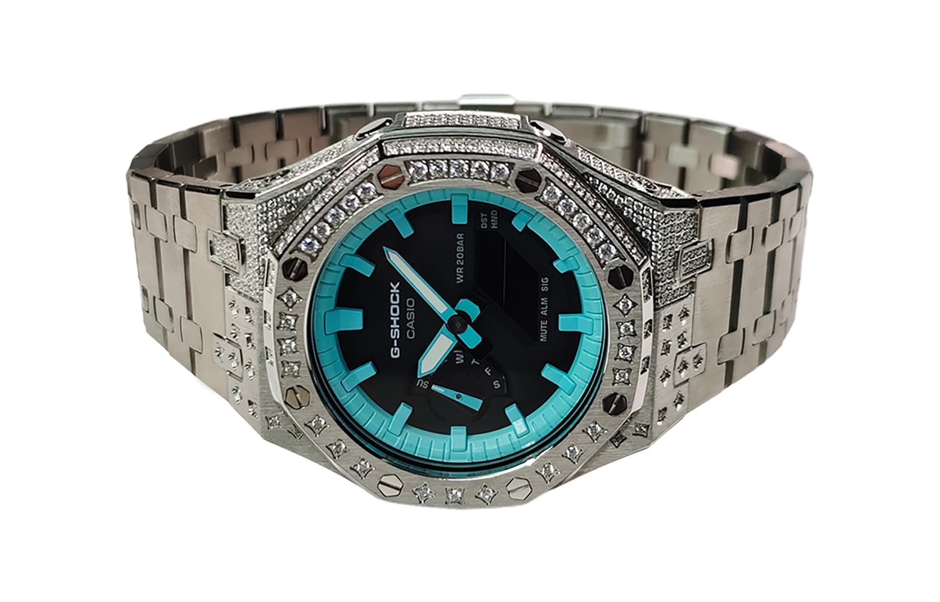 Часы CASIO GA-2100SKE-7A - изображение 4