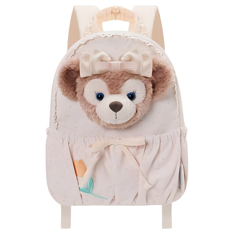Рюкзак Disney 2025 Весенний Duffy и Друзья Хлопковый с Нейлоновым Рюкзаком Женский Розовый - изображение 1